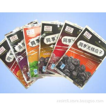 Custom Printed Plastic Food Packaging Bags With Hang Hole /